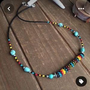 Rope beaded necklace